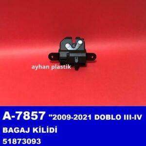 BAGAJ KİLİDİ DOBLO III-IV 2009-2021 - AYHAN