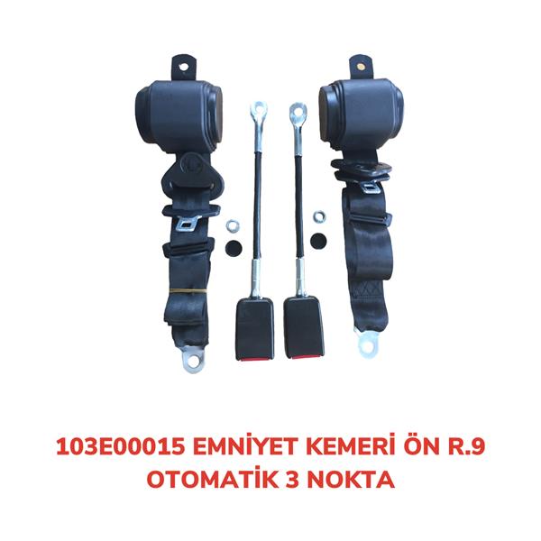 EMNİYET KEMERİ ÖN 3 NOKTA OTOMATİK R9 - AFT