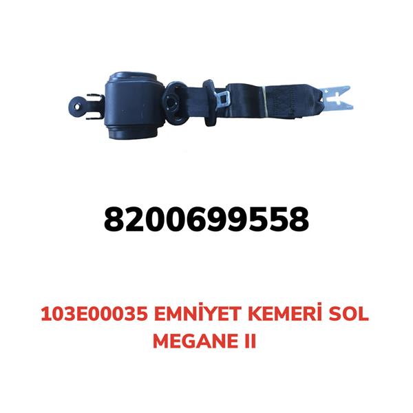 EMNİYET KEMERİ OTOMATİK SOL MEGANE II - AFT