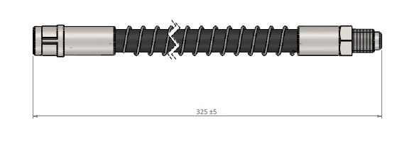 FREN HORTUMU ARKA MERCEDES W204 S204 C204 S212 C207 W220 X204 R230 - CAVO