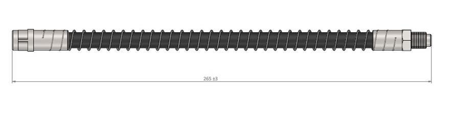 ARKA FREN HORTUMU CLS SERIES C219 05-10 - CAVO