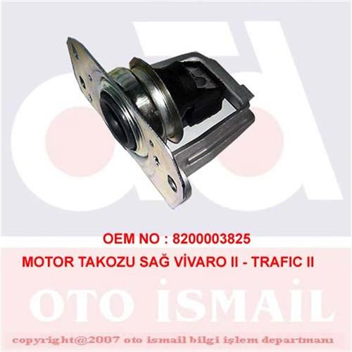 x MOTOR TAKOZU SOL TRAFIC II-VIVARO II 1.9DCI-2.0 DCI-2.5 DCI 2001 - CM