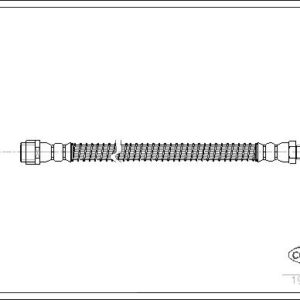 FREN HORTUMU ARKA MERCEDES S-CLASS W221 C216 W222 C217 A217 - CORTECO