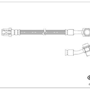 FREN HORTUMU ARKA MERCEDES W205 S205 C205 A205 W213 C238 C253 - CORTECO