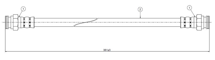 FREN HORTUMU ön 164. 87--92 - CAVO