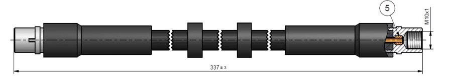 FREN HORTUMU ön A6 04-11 - CAVO