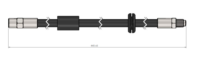 FREN HORTUMU ön 6 Series E24 79-90 - CAVO