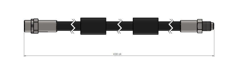 FREN HORTUMU ön 5 Series E39 96-03 - CAVO