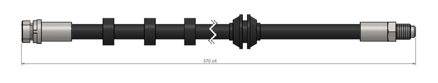 FREN HORTUMU ön Focus 1.8 TD-1.8i 16V-2.0i 16V 98- - CAVO