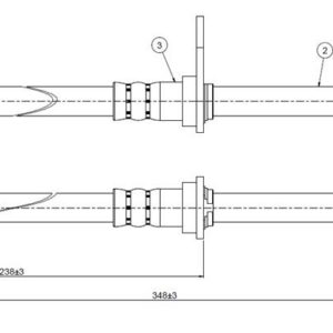 FREN HORTUMU arka Accord CA4-CA5 85-89 - CAVO