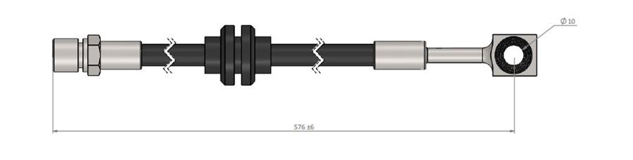 FREN HORTUMU ön One- One D R50-R53 01-.. - CAVO