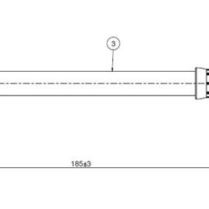 FREN HORTUMU ön Land cruiser BJ-HJ60-FJ60-2 81-90 - CAVO