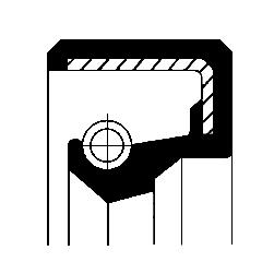 MÜHÜR YÜZÜĞÜ BA 25.0X 42.0X 7.0 NBR Seal Ring - CORTECO