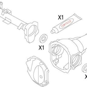 CONTA SETİ. DİFERANSİYEL KIT Gasket Set. differential - CORTECO