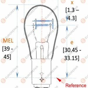 ERP 12V-21/5W AMPUL - EUROREPAR