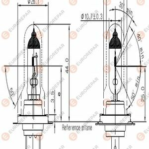 ERP H7 12V-55W AMPUL - EUROREPAR