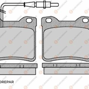 FREN BALATASI ARKA MERCEDES W638 B901 B902 . PEUGEOT 406 605 - EUROREPAR