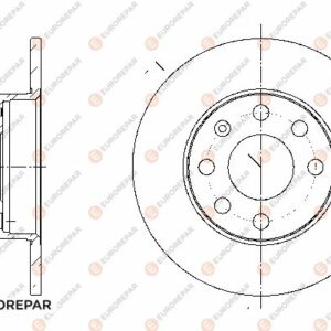 ÖN FREN AYNASI ASTRA H GTC 2.0T 04 14 ZAFIRA B 05 15 321x28x5DL HAVALI - EUROREPAR