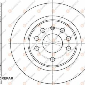 ARKA FREN AYNASI VECTRA C 02 SIGNUM 03 SAAB 9.3 02 CROMA 05 278x12x5DL DOLU - EUROREPAR