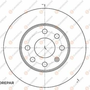 ÖN FREN AYNASI CORSA C 1.0-1.2 16V 01 11 240x11x4DL DOLU - EUROREPAR