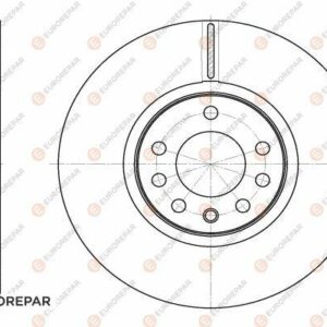 ÖN FREN AYNASI ASTRA H-ZAFIRA B-MERIVA A-B-CORSA D-E-ADAM-ASTRA G-VECTRA B 308x25x5DLxHAVALI 16 İNÇ - EUROREPAR