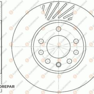 ÖN FREN AYNASI ASTRA H 04 COMBO C 03 MERIVA B 10 ZAFIRA B 05 280x25x5DL HAVALI 95526655 - EUROREPAR