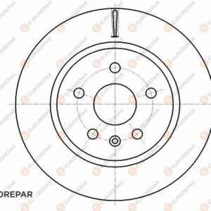 ARKA FREN AYNASI INSIGNIA A 08 SAAB 9-5 YS3G 10 17 JANT-18 JANT 315x22.9x5DLxHAVALI - EUROREPAR