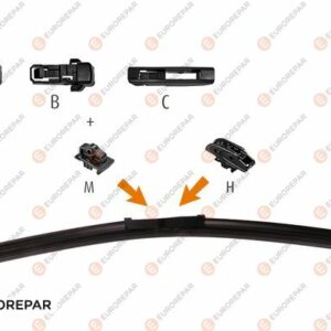 E:BALAI PLAT L350 HOOK - EUROREPAR