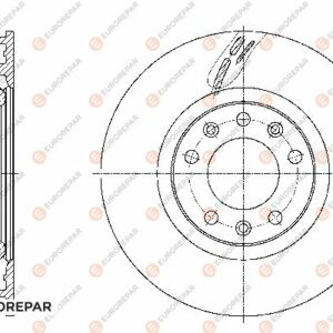 ÖN FREN AYNASI ASTRA L 2021 -COMBO E-P308 II 1.2VTI-1.2THP-1.6THP-1.6HDI 13 283x71x48 HAVALI - EUROREPAR