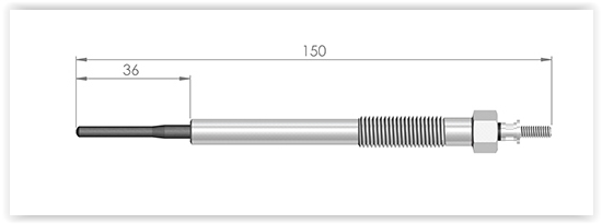 KIZDIRMA BUJİSİ ISUZU D MAX 2.5-3.0 06 - ET1GERMANY