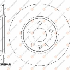 ÖN FREN AYNASI ASTRA J 10 CRUZE 09 AVEO 11 276x26x5DL 15 İNÇ HAVALI 95526655 - EUROREPAR