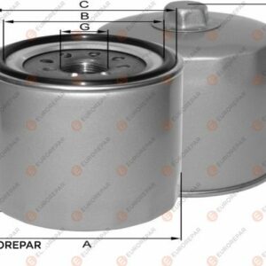 YAĞ FİLTRESİ BORA-CADDY II-III-GOLF III-IV-V-PLUS-POLO-A2-ALTEA-CORDOBA-IBIZA-FABIA-OCTAVIA 1.4-1.6 - EUROREPAR