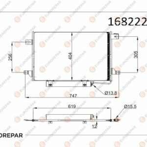 KLIMA RADYATORU TAVAN MERCEDES SPRINTER 906 06 - EUROREPAR