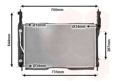 RADYATÖR Z20S C100 CAPTİVA - GM