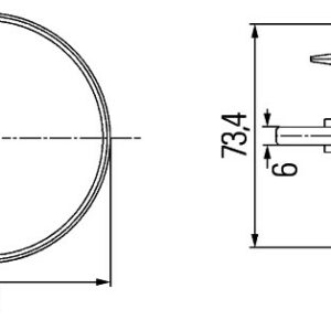 GUNDUZ SURUS LAMBASI UNİVERSAL ÖN UNİVERSAL CV - HELLA