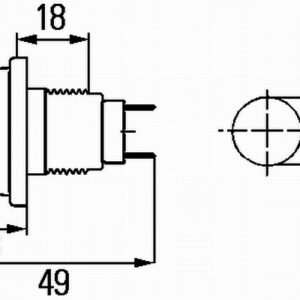 POZİSYON LAMBASİ UNİVERSAL SOL/SAG MAN 36252606009 - HELLA