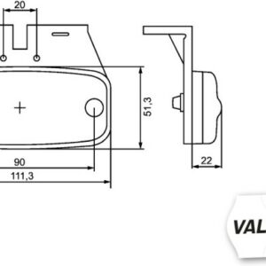 YAN İZ LAMBASI UNİVERSAL UNİVERSAL CV 2PS963639067-2PS963639061-2PS963639077-E91553-2PS963639071-2PS963639071-40.120.021-2PS963639061-2PS9 - HELLA