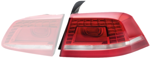 KOMPLE ARKA LAMBA VW PASSAT LED SOL VW - HELLA