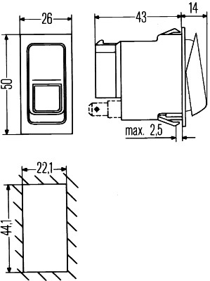 ANAHTAR UNİVERSAL CV - HELLA