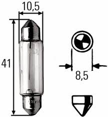 AMPUL C18W K 18W 12 V VW 11051239-1814000005-2098178-50046298-666183-9978311-KDWHLO9210-KDWHLO9210-1121438-335333-7119978311- - HELLA