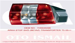 STOP SAĞ TRANSPORTER T5 11/03-11/09-MULTIVAN V 11/03-11/09 BEYAZ - HELLA