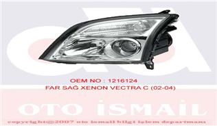 FAR SİNYAL XENON SAĞ VECTRA C 04/02-08/05-KOMBİ 10/03-08/05-SIGNUM 05/03-08/05 ELEKTRİKLİ H7 H7 - HELLA