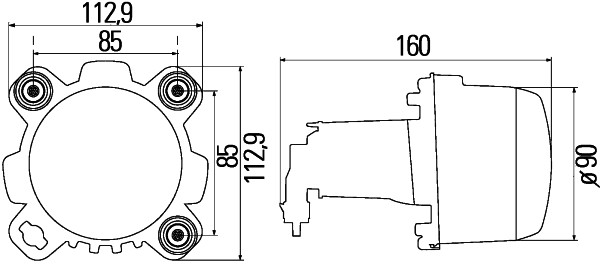 FAR UNİVERSAL SOL/SAG UNİVERSAL CV - HELLA