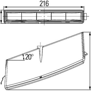 GUNDUZ SURUS LAMBASİ DAF - HELLA