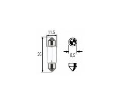 AMPUL C5W 12 V SV 8 5 - HELLA