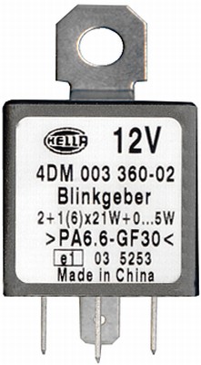 FLASOR UNİTESİ 4 PİN 12 V - HELLA