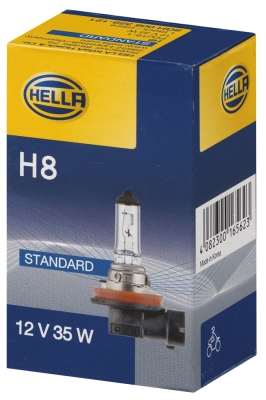 AMPUL SİS FARİ 12V 35W H8 HALOJEN - HELLA