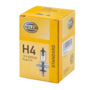 AMPUL SİS FARI 12V 60 55W H4 HALOJEN P43T 38 - HELLA