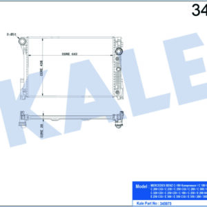 MOTOR SU RADYATORU MERCEDES W204 S204 C204 W212 S212 C207 A207 X204 R172 - KALE