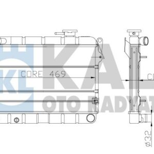 RADYATÖR 2 SIRA PA SAHIN-KARTAL-DOGAN TROPIK - KALE